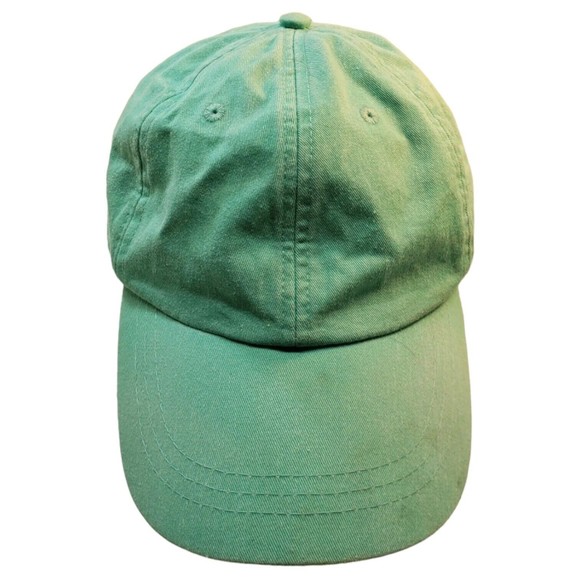 Adams Other - Adams-New York, Milan, Paris hat Unisex Adam Strap, Cap Cotton Denim green LP101